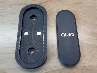 Quip Ultra Toothbrush Magnet Inlay Wall Mount