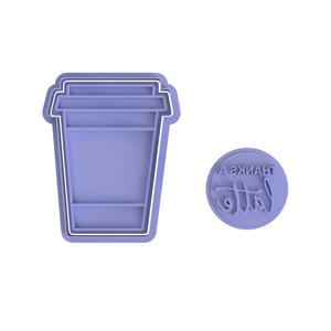 Thanks a Latte Cookie Cutter