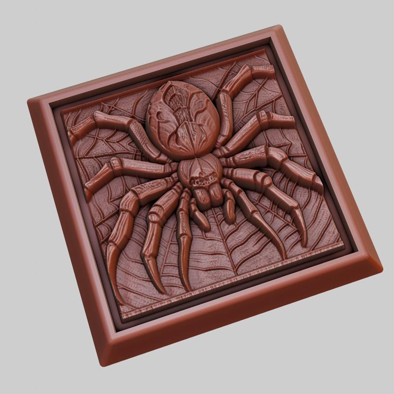 Spider Animal 3D Model for CNC Router Laser & 3D Printer