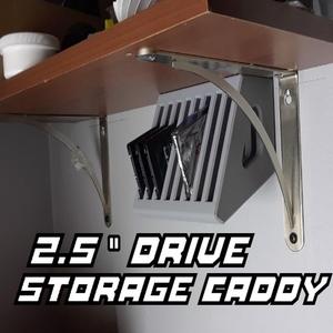 SSD Storage Rack Holder 2.5" Laptop PC Drive Caddy