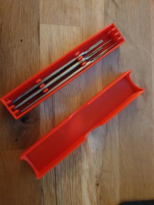 Scalpel storage box