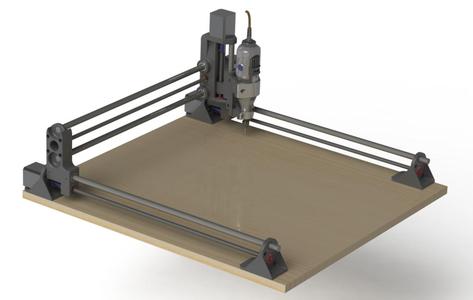 3d printed Dremel 395 CNC Mill