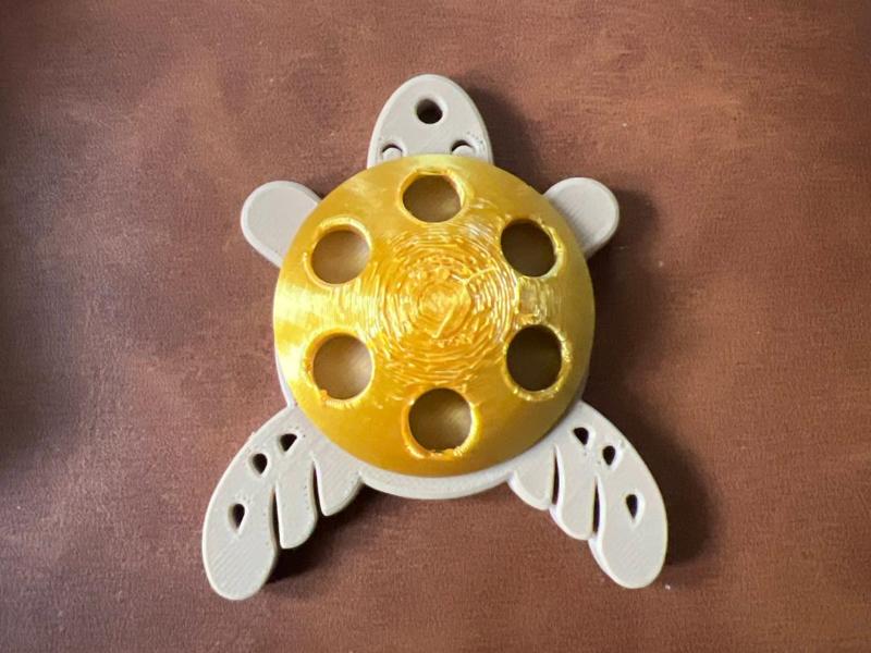 Sea turtle fidget spinner