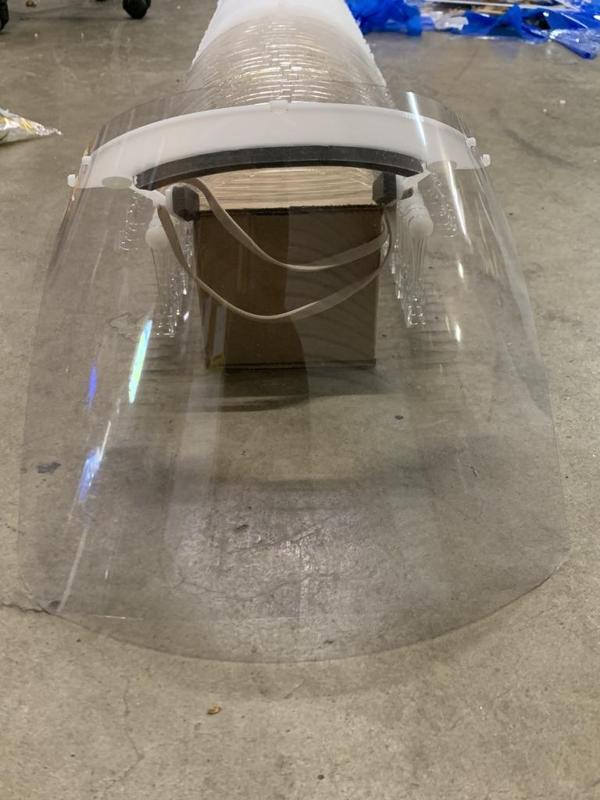 Articulated Laser Cut Covid Face Shield