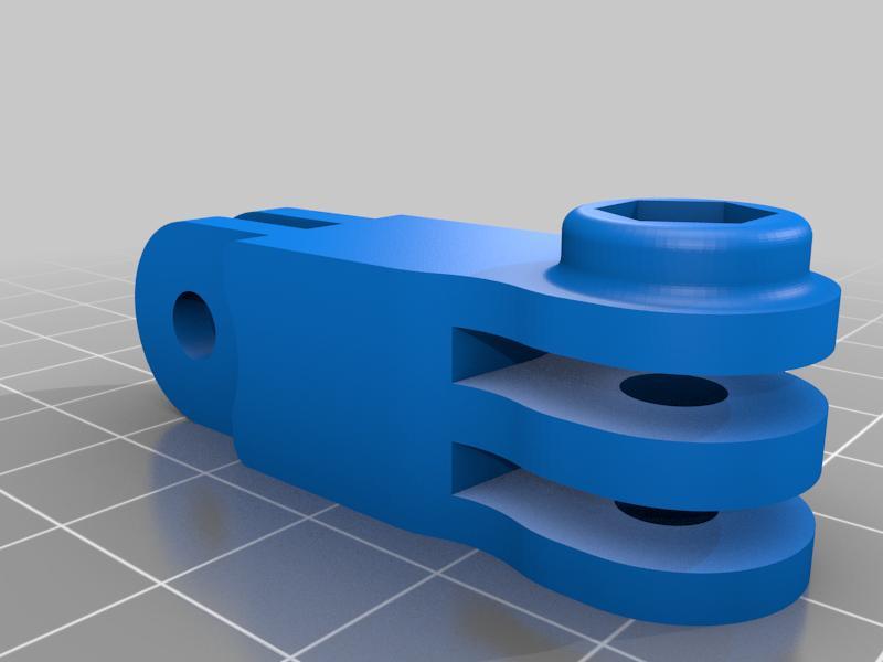 GoPro 90 angle twist joint