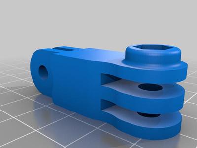 GoPro 90 angle twist joint