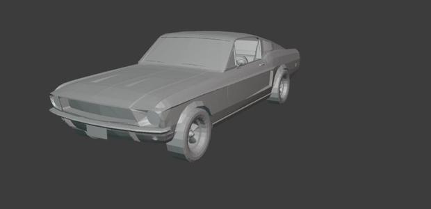 1968 FORD MUSTANG FASTBACK