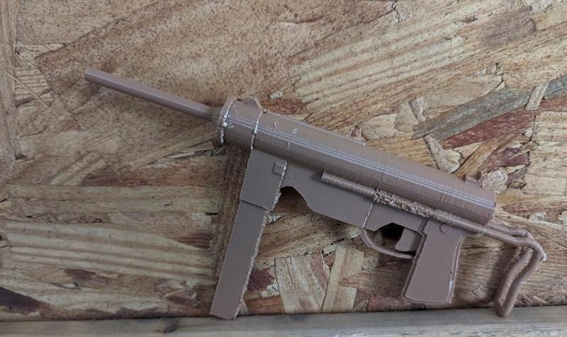 1:4 M3A1 Grease Gun Display Replica