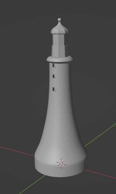 1/700 Dockside & Harbour Walls (plus Lighthouse) Blender File BB-6