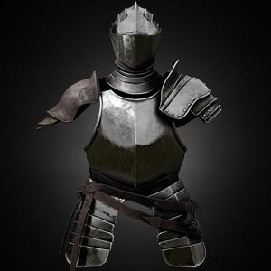 DARK SOULS 3 KNIGHT FULL ARMOR LIFE SIZE COSPLAY – HELMET, KIRYS & PAULDRONS FAN ART STL