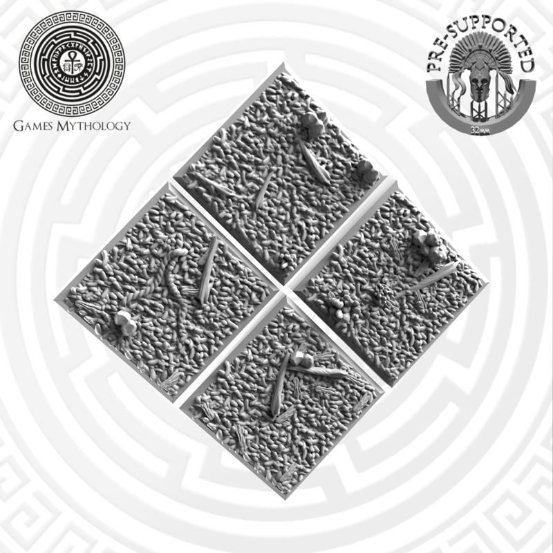 20x20mm Forest Bases Set II