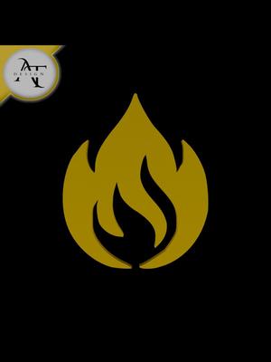 Simple Flame Symbol - 2D Art