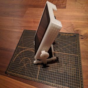 RaspberryPi 7" Display stand (portrait) for developers