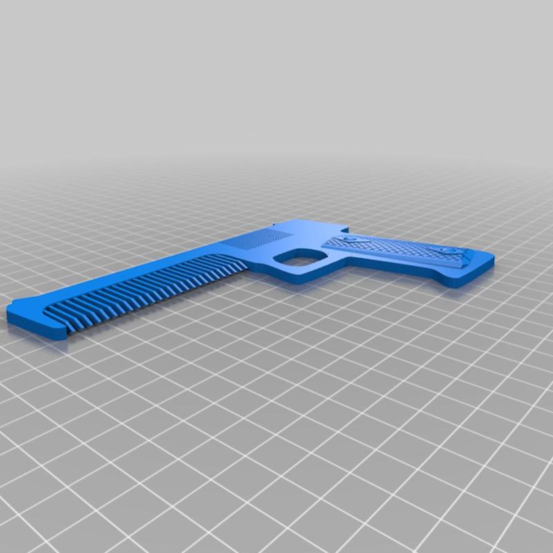 Gun Comb - Peigne pistolet