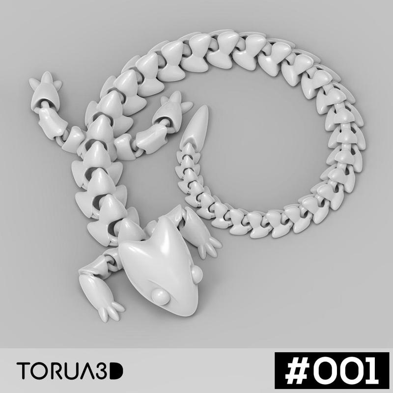 ARTICULATED DRAGON #001