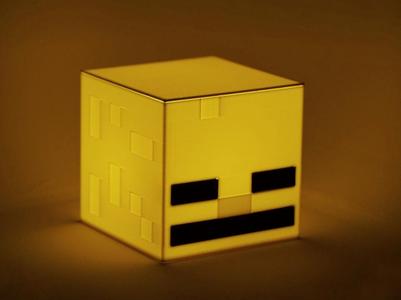 skeleton head tealight lamp led minecraft