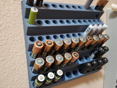 AAA & AA Battery Rack