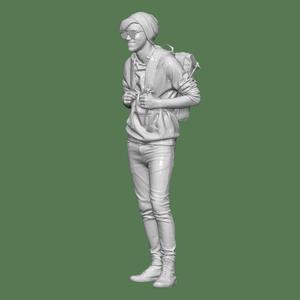 STUDENT WITH BAG PEOPLE CHARACTER DIORAMA
