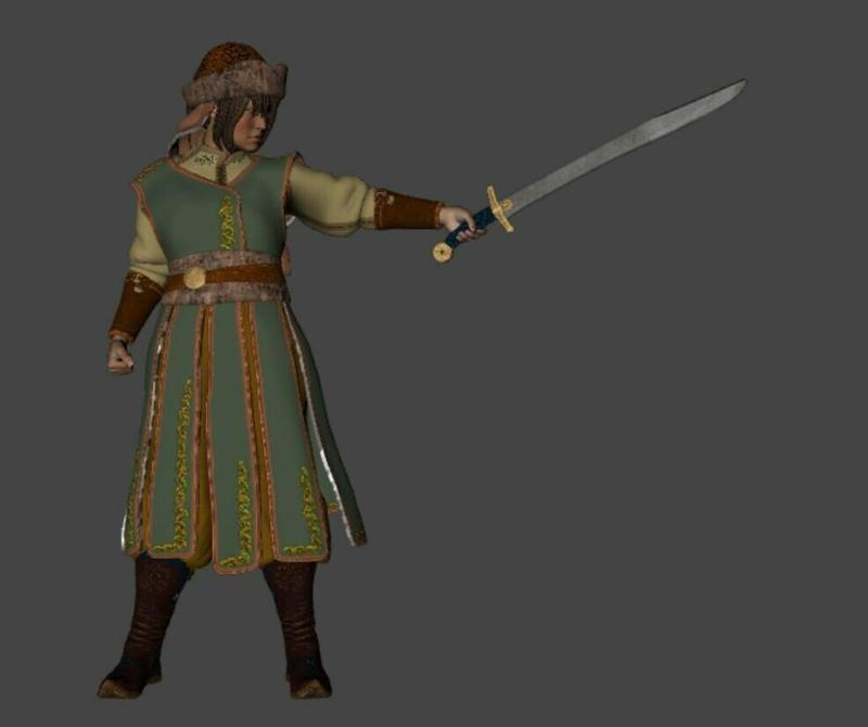 Selçuklu Kızı, Türk Kızı, Seljuk Girl, Turkish Girl, Ottoman Girl