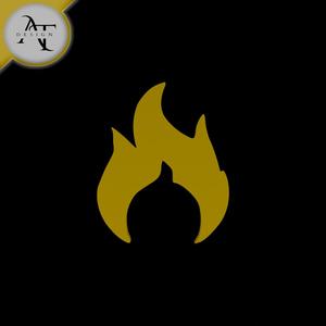 Simple Flame Symbol - 2D Art