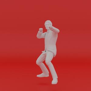 Character Pose Toy Man Miniature Figure 116