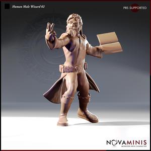 Human Male Wizard 01