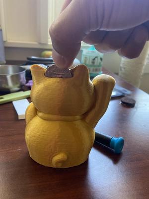 Fortune Cat Kitty Bank