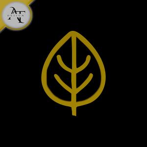 Simple Leaf Symbol - 2D Art