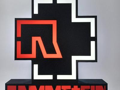 Rammstein logo lightbox