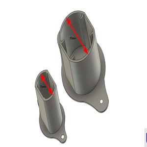 Wyze Sense Contact Sensor recessed adapter