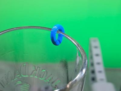 Glass distinguishing ring