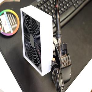 Soldering iron fume extractor with GoPro mount