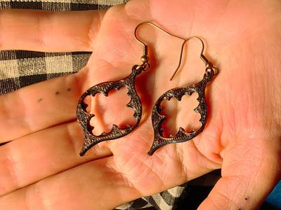 Gothic Ogee Arch Earrings #1