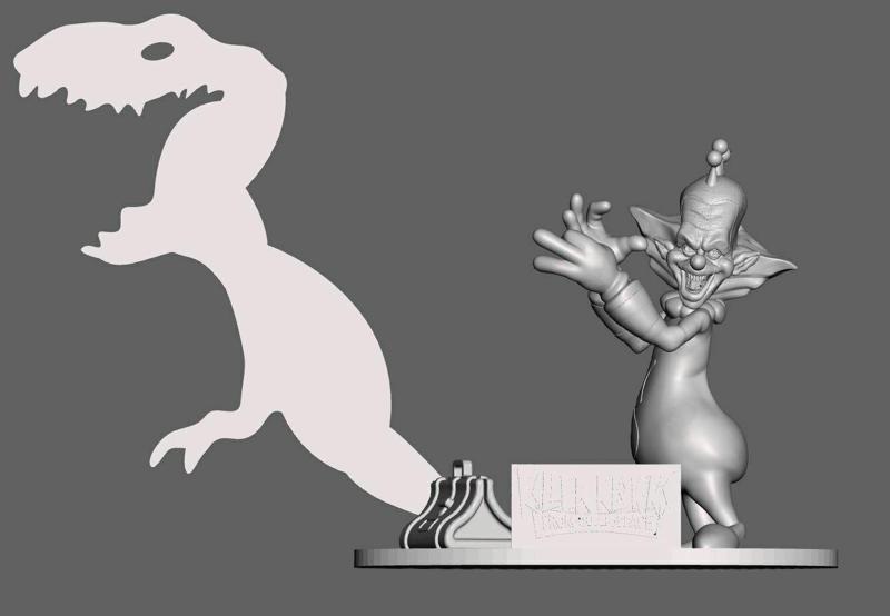 Fan Art Klowns Slim Shadow Puppet V1 and V2