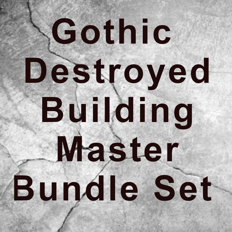 Gothic Destroyed Building Bundle Master Set