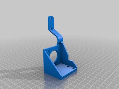 AnyCubic Mega S BMG extruder top mount with filament sensor mount