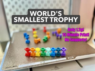 You Tried. Here’s a Trophy - World's Smallest
