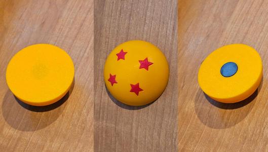 Four star Dragon Ball -Goku's granpa fridge magnet