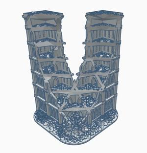 Gothic Ruined Building 41 GR041