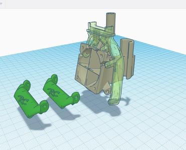 LED Fan Mount for the Ender_3_Minimalistic_fan_mount_-_REDESIGN_v_4.0