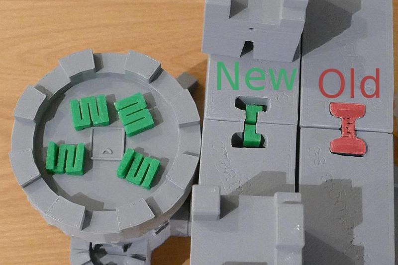 Spring Connector for Modular Castle Playset Modules