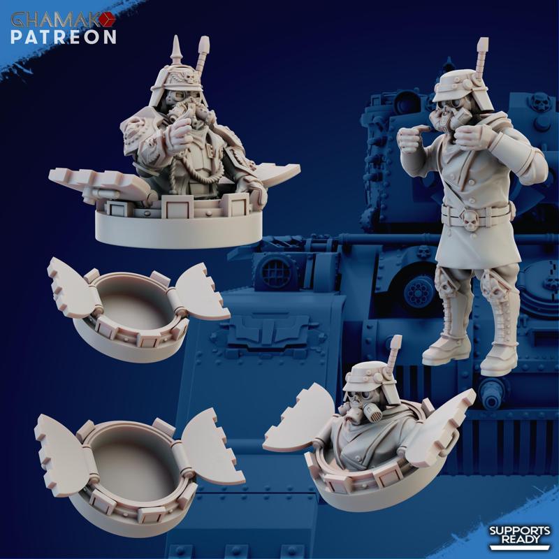 Iron korps tank crew