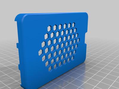 Raspberry Pi 4 case with fan slot