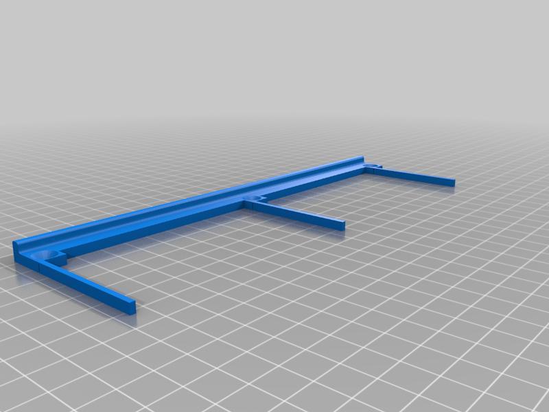 Rails for Raaco Assorter 55 in IKEA Kallax
