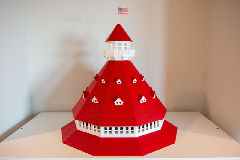 Hotel del Coronado Model - California