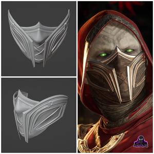 Ermac mask  from MK1 - Lord of the souls