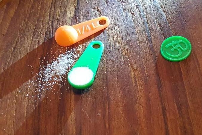 Jala Neti Nasal Douche Salt Scoop Spoon Nasenspülung