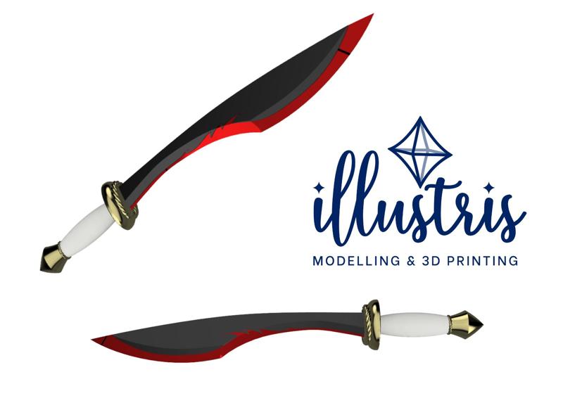 ARES Sword STL FILES [Hades]