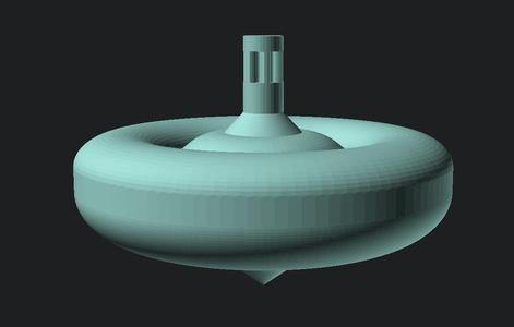 Spinning Top (Long Spin Time)
