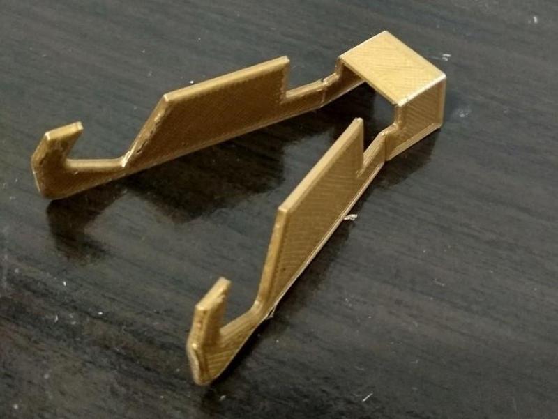 Card sized (1.4mm thick) foldable phone stand